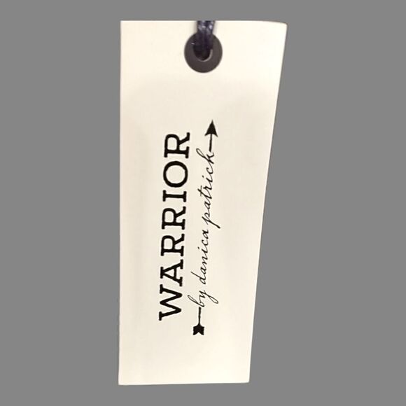 SWEATER DANICA PATRICK WARRIOR LACE-UP SILVER  Retail: $79.00 Medium NWT - Picture 8 of 10